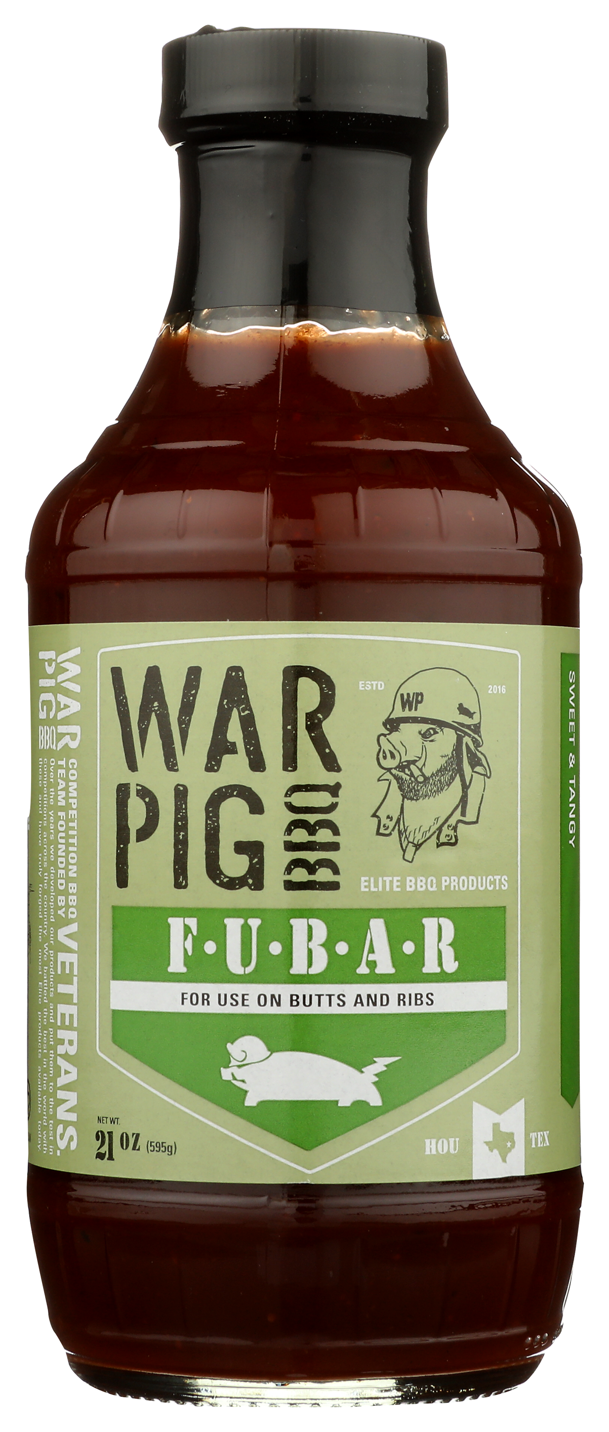 WarPig BBQ Elite BBQ Products - FUBAR Elite BBQ Sauce