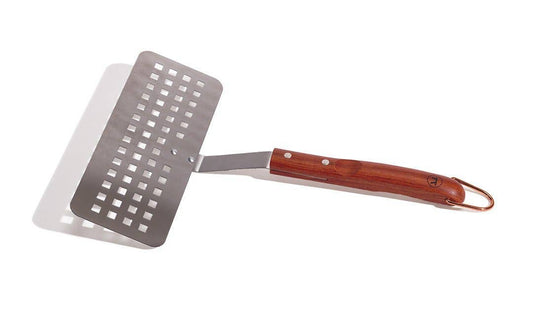 Fox Run Brands - Rosewood Collection Slotted Fish Spatula, Stainless Steel