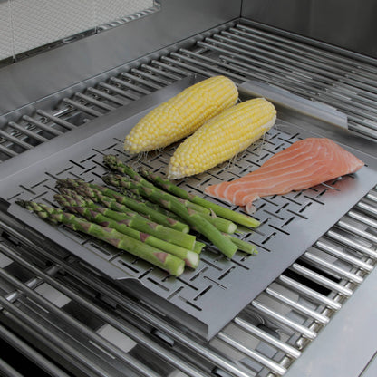 Grill Topper Grilling Pan for Grilling Seafood and Veggies
