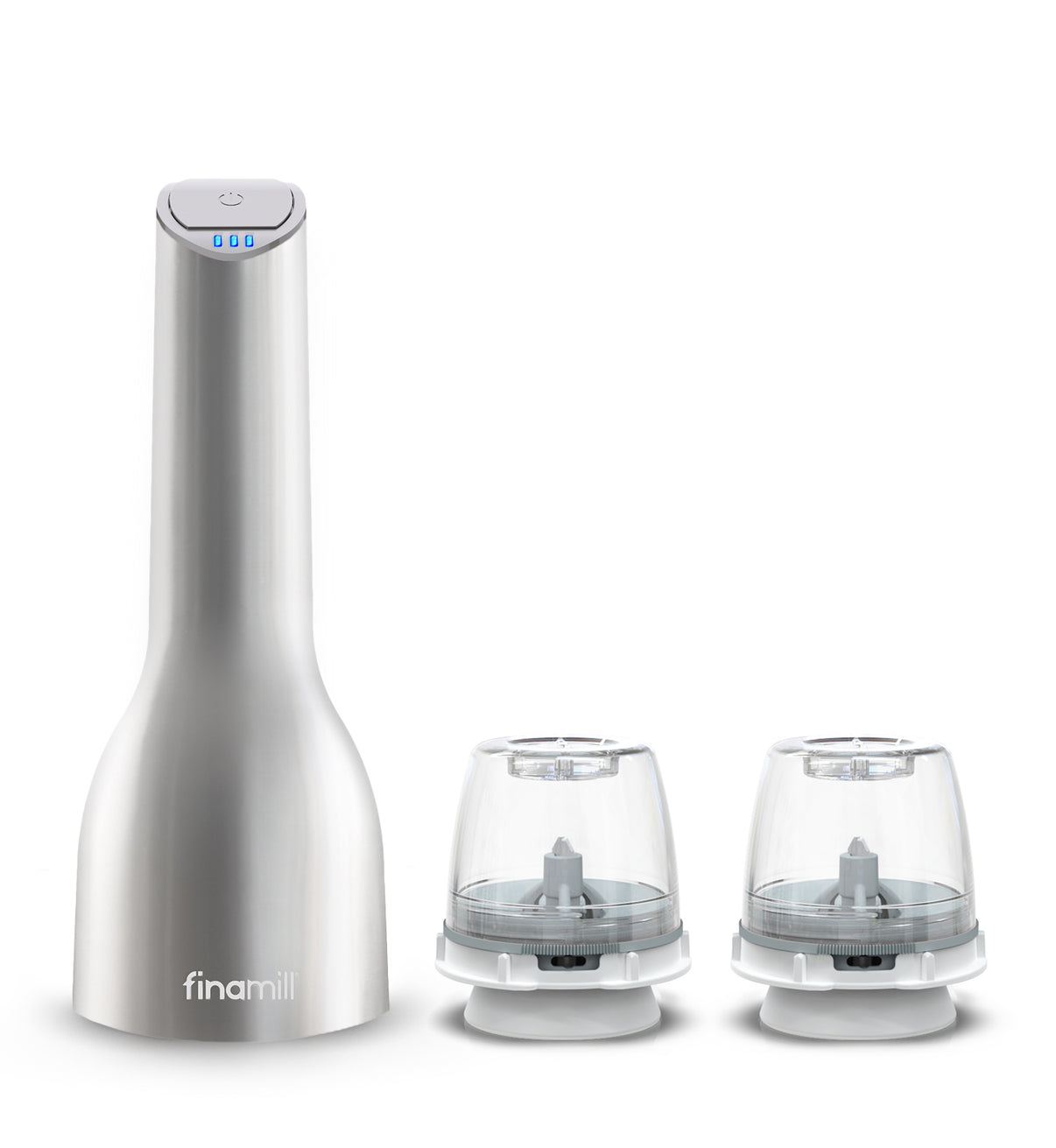 FinaMill Rechargeable spice grinder - Stainless Steel