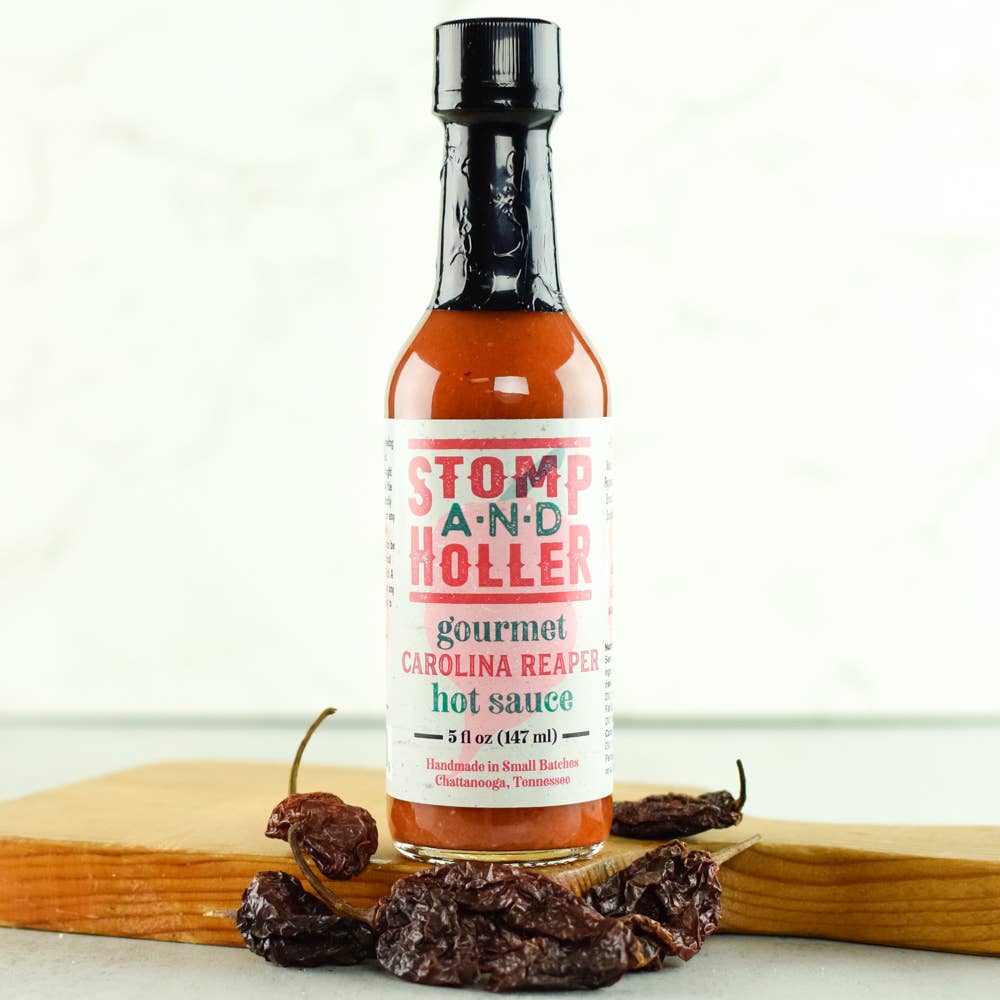 RogersMade - Stomp and Holler Gourmet Carolina Reaper Hot Sauce