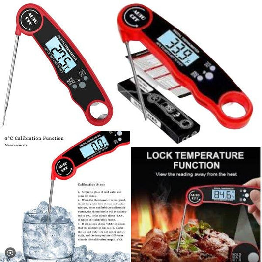 St. Louis Wholesale LLC - Instant Read Digital Meat Thermometer - Instant Read
