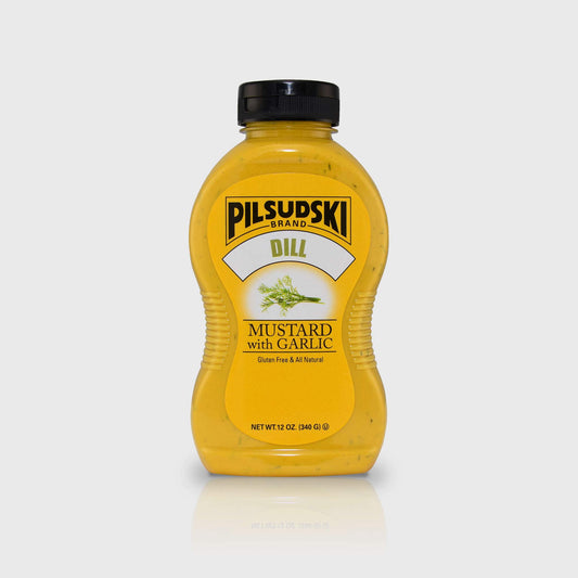 Pilsudski Mustard Co - Dill Mustard with Garlic 12/12 oz