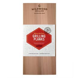 Grilling Planks - Cedar 7"X15" 2 Pack