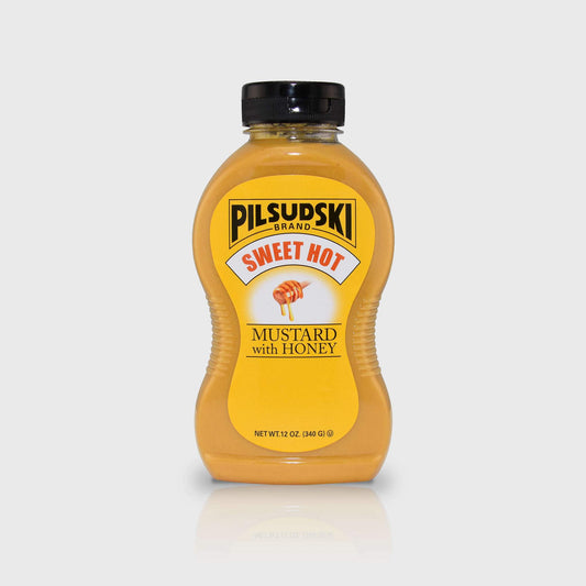 Pilsudski Mustard Co - Sweet Hot Mustard with Honey 12/12 oz