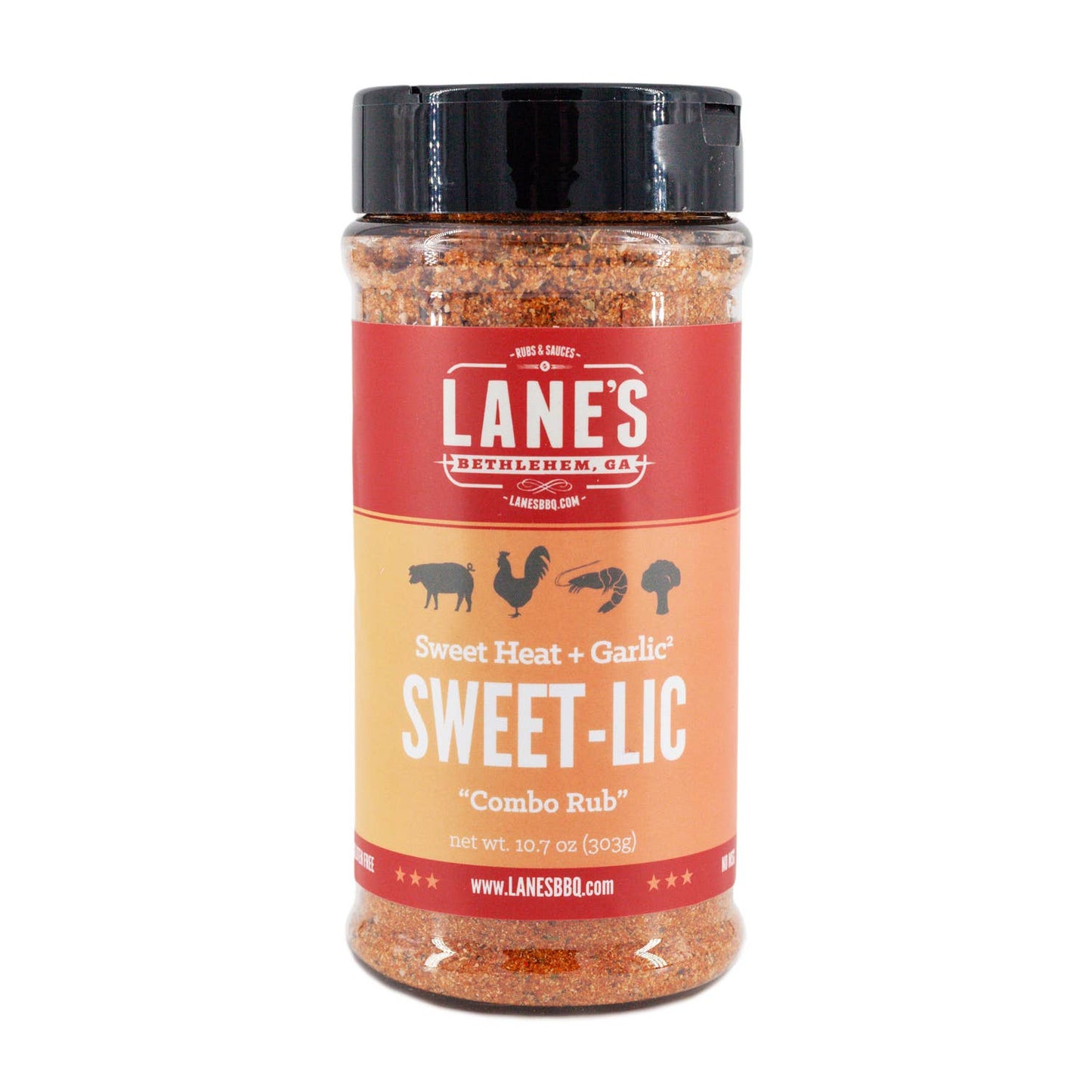 Lane's BBQ - Sweet-Lic Combo Rub
