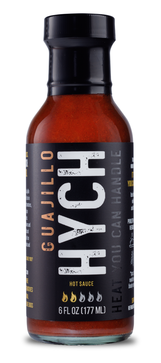 HYCH: Heat You Can Handle - Guajillo Mexican-Style Roasted Pepper Hot Sauce