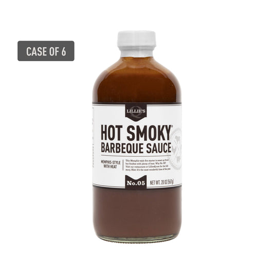 Lillie's Q - Hot Smoky Barbeque Sauce 20 oz
