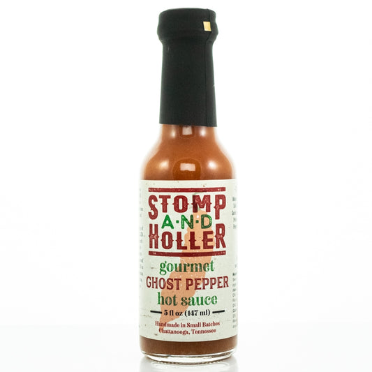 Stomp and Holler Gourmet Ghost Pepper Hot Sauce