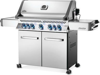 Napoleon Prestige 665 LP - Stainless Steel with Side Infared and Rear Burner