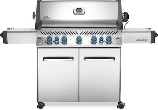 Napoleon Prestige 665 LP - Stainless Steel with Side Infared and Rear Burner
