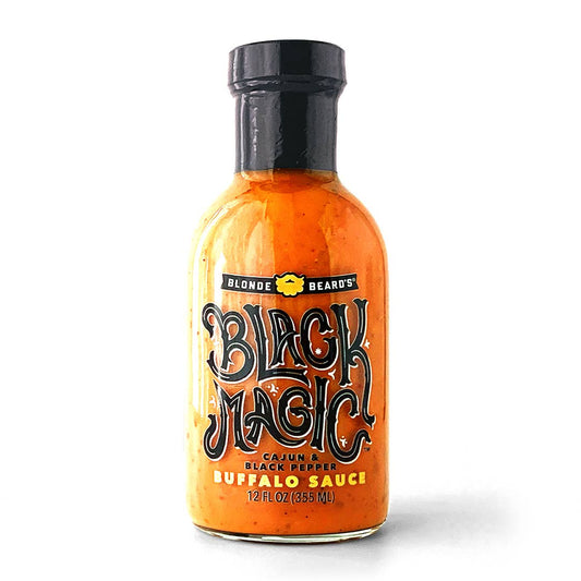Black Magic Buffalo Sauce: 12 fl oz