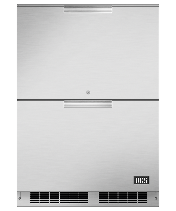 DCS 24". Double Refrigerator Drawers