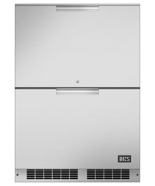 DCS 24". Double Refrigerator Drawers