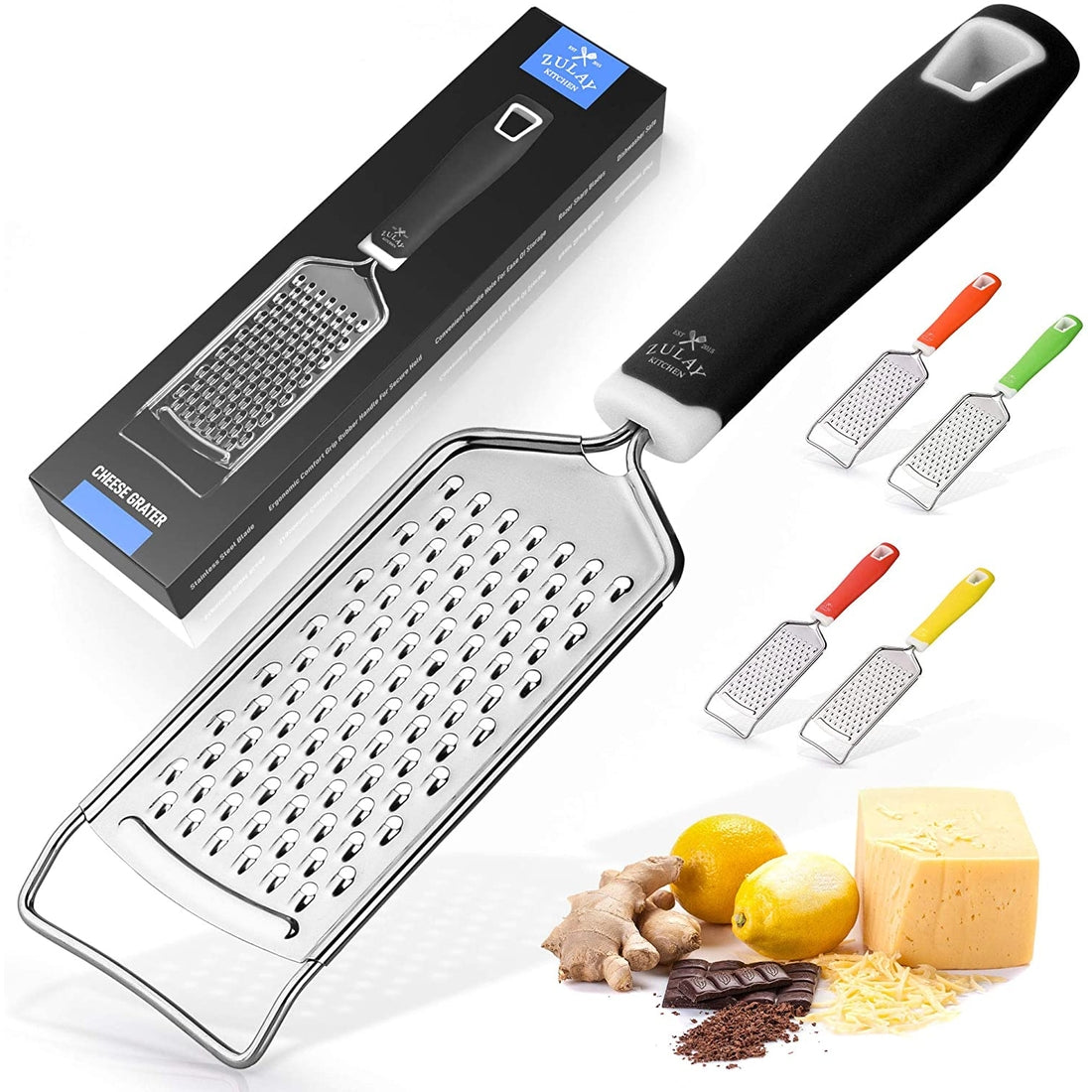 Stainless Steel Flat Handheld Cheese Grater